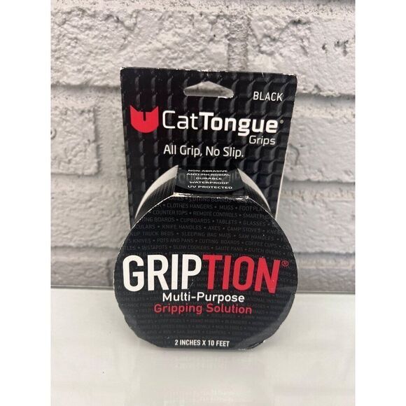Cat Tongue Gription Multi-Purpose Black 2” - Picture 2 of 6